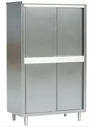 Laatste Versie HorecaTraders Opbergkast met schuifdeur | 70 cm diepte (3 formaten)