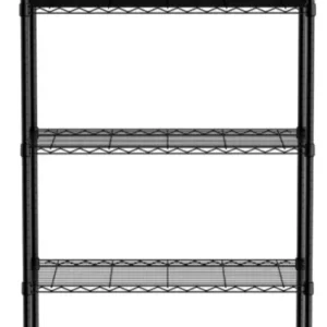 Hendi Opbergrek | 5 schappen | Zwart | 45x91x183 cm Direct Beschikbaar