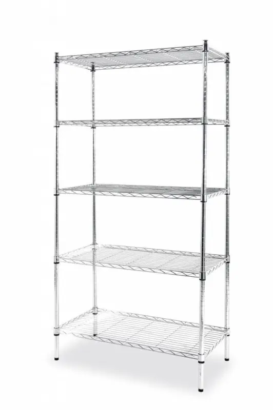 Alleen Vandaag Hendi Opbergrek verchroomd | 910x455x(h)1830 mm