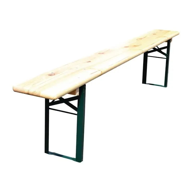 HorecaTraders Opklapbare bierbank | 220 (L) x 35 (B) cm Bestseller