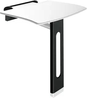 Meest Verkocht HorecaTraders Opklapbare Douchezitting met Hulppoot 450 mm voor Aangepaste Badkamers