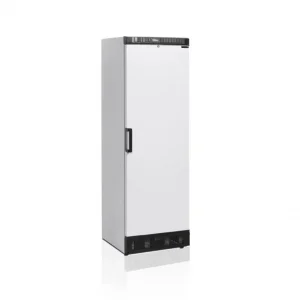 HorecaTraders Opslagkoeler | Wit | Omkeerbare deur | Inclusief slot | 595 x 640 x 1840 mm Op = Op
