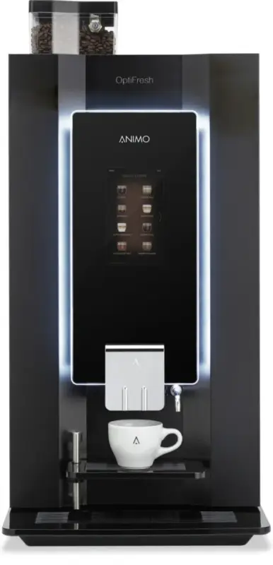 Gecertificeerd Animo OptiFresh Bean 4 Touch Koffiemachine Fresh Brew met Touchscreen