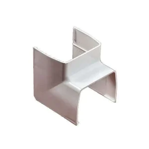 HorecaTraders OptimalDuct Binnenbocht 90° | Wit | 110x75mm |Set van 10 Stuks Express Levering