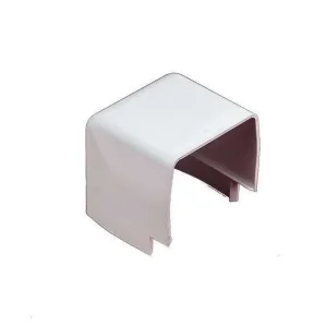 Fabrieksprijs HorecaTraders OptimalDuct Buitenbocht 90° | Wit | 80x60mm | Set van 10 Stuks