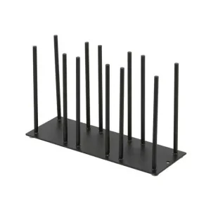 Populair HorecaTraders Organizer voor Koffietoebehoren | Medium | Zwart Kunststof | 229x76x229mm