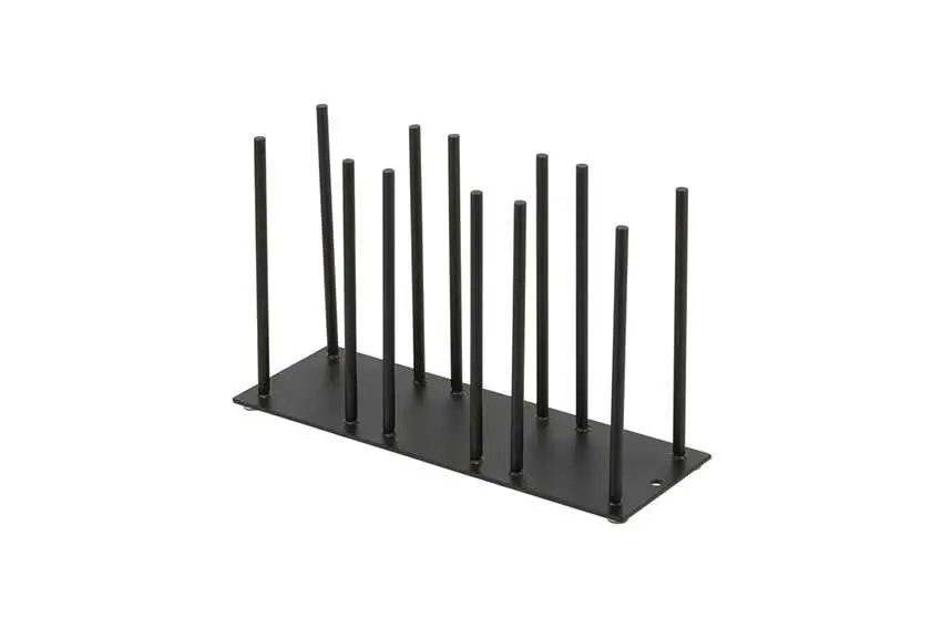 Populair HorecaTraders Organizer voor Koffietoebehoren | Medium | Zwart Kunststof | 229x76x229mm