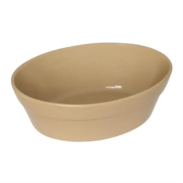 Uitverkoop Olympia ovale aardewerk schalen | 16,1x11,6 cm | 6 stuks