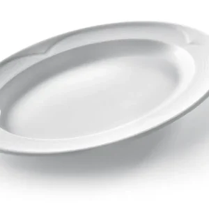 Hendi Ovale Serveer Schalen Wit Porselein | 34x24cm (6 stuks) Shop Nu