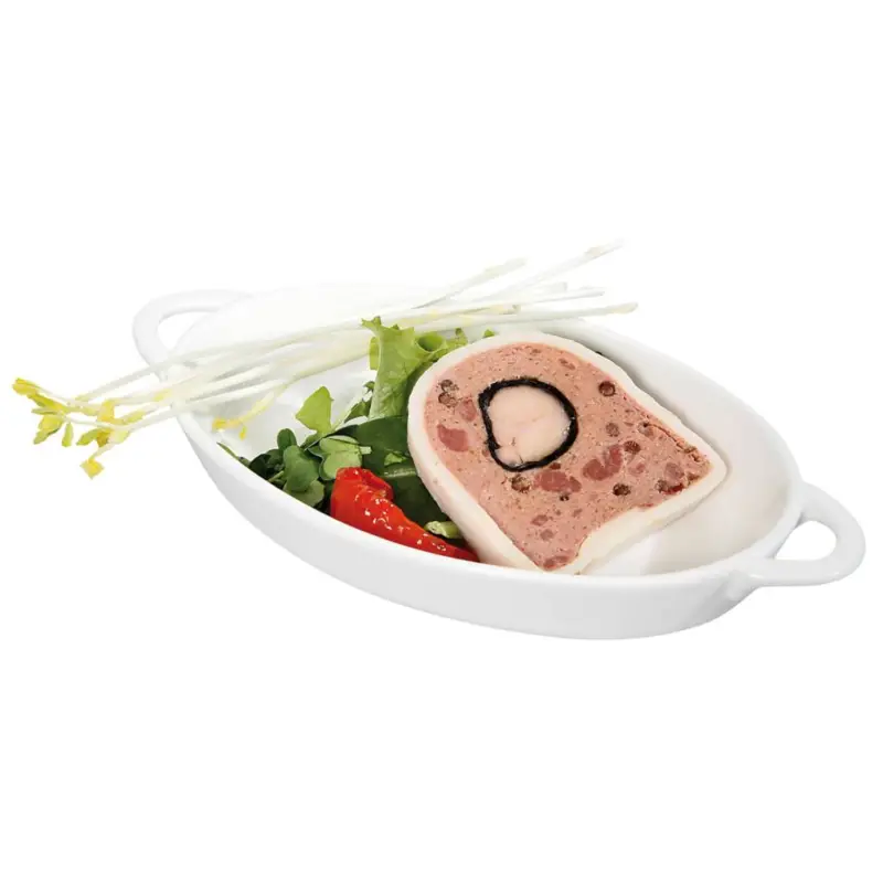 Hendi Ovale Tapas Serveerschaal met grepen | 6 stuks Merkproduct
