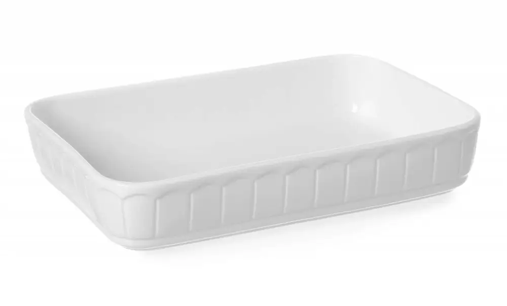 Direct Verzonden Hendi Ovenschaal Rechthoekig Porselein 28x18,5 cm | Per stuk