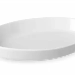 Hendi Ovenschalen Porselein Wit Met Grepen (3 stuks) Nieuw