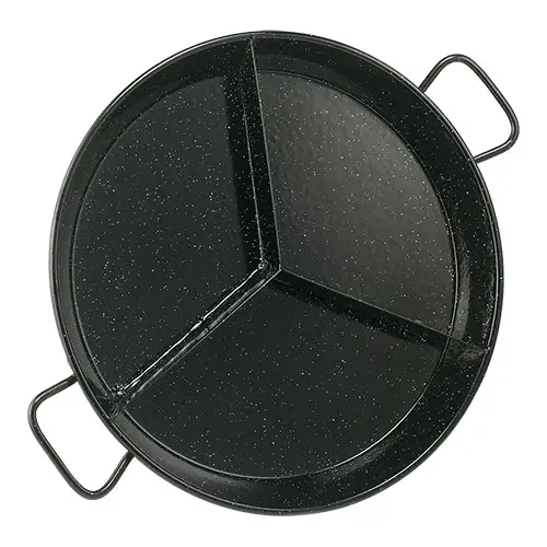 Betrouwbaar HorecaTraders Paellapan | Geëmailleerd | Staal | Ø42 cm