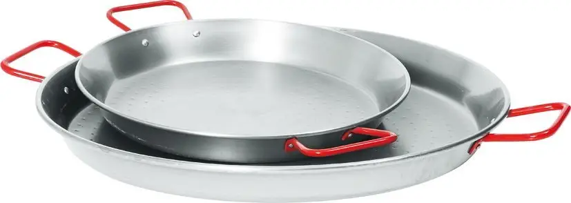 Snelle Levering Hendi Paellapan Plaatstaal | 4 Formaten