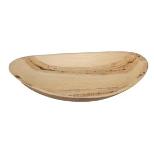 Superprijs HorecaTraders Palmblad Borden Rond 250mm (100 stuks)