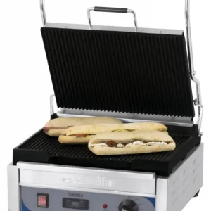 Casselin Panini grill gegroefd | Heavy Duty Snelle Levering