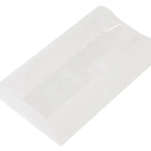 Exclusieve Aanbieding HorecaTraders Papieren zakjes | kijkvenster | 500 stuks | 15.2 x 21.6 x 25.4 cm