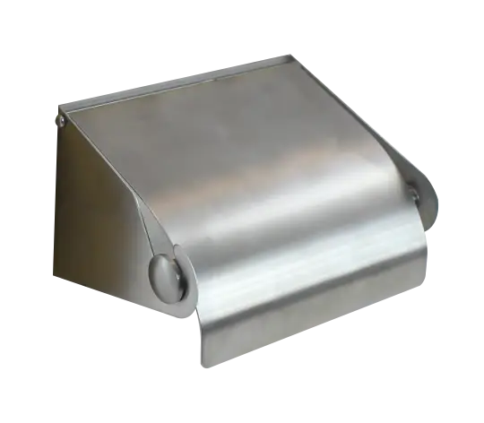 Direct Verzonden HorecaTraders Papierrolhouder | RVS | 126 x 110 x 80 mm