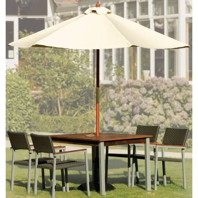 HorecaTraders Parasol Creme Rond 3 meter Ø Superprijs
