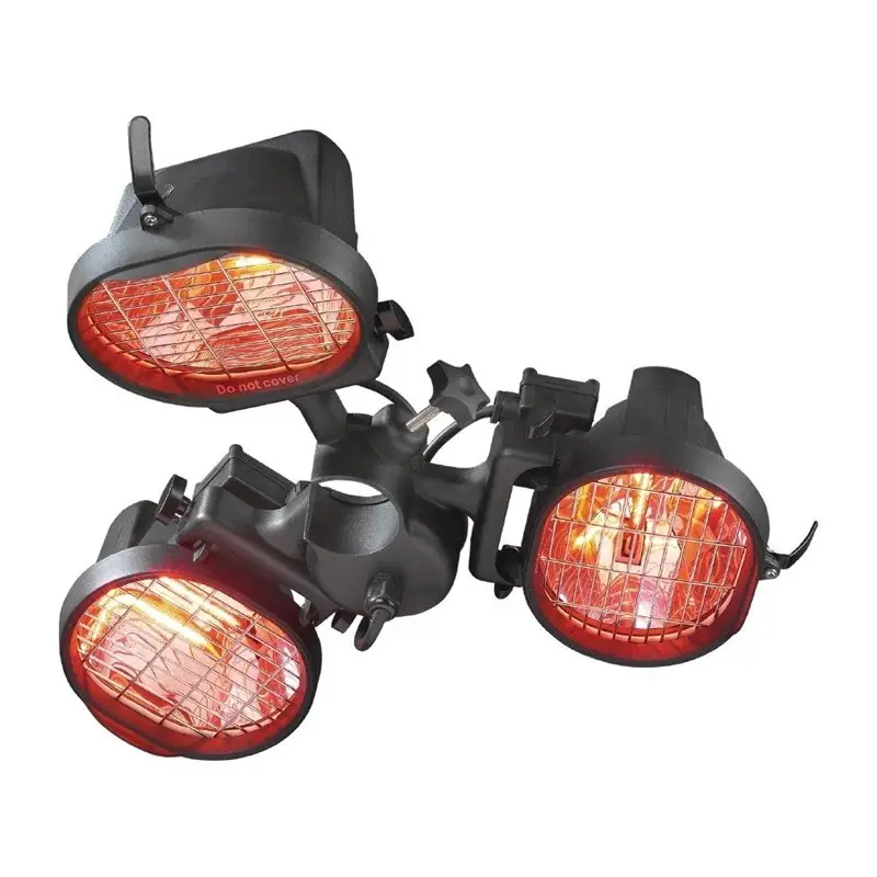 Tijdelijk Beschikbaar HorecaTraders Parasol Terrasverwarmer | Elektrisch | 220-240V | 1500W