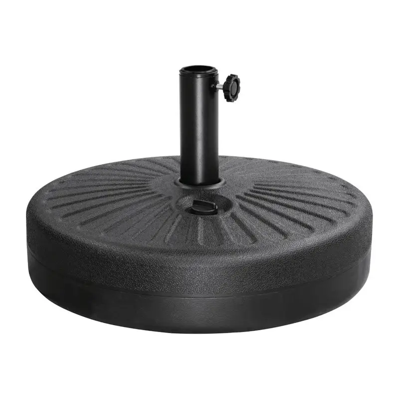 Premium Bolero Parasolvoet | Kunstof | 20 Liter | Zwart