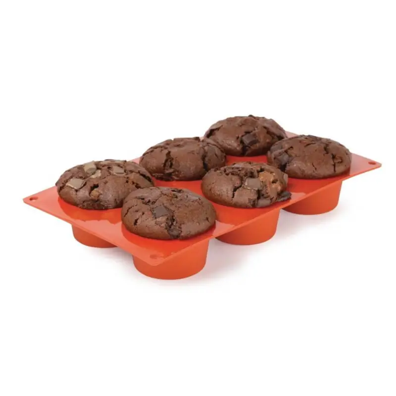 HorecaTraders Patisserievorm | 6 Muffins Goedkoop