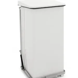 HorecaTraders Pedaalemmer met scharnierdeksel 90L | 44x44x77(h)cm Speciale Aanbieding