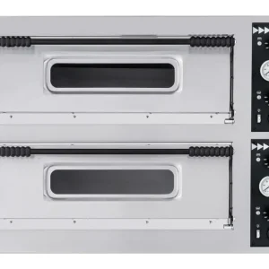 HorecaTraders Pizza oven | Vuurvaste stenen | RVS | Analoog | 100x84,4x(h)74,5cm Beste Prijs