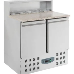 Combisteel Pizza Werkbank met 2 deuren 90x70x110cm Snelle Levering