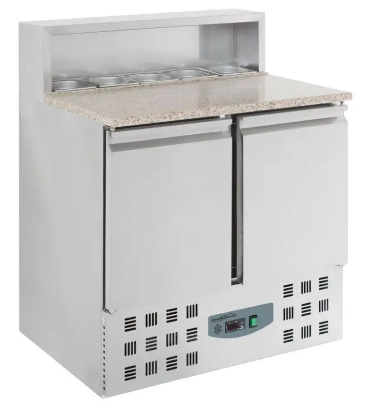 Combisteel Pizza Werkbank met 2 deuren 90x70x110cm Snelle Levering