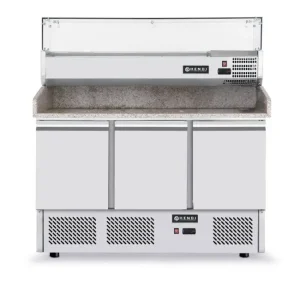 Hendi Pizza Werkbank met 3 deuren Gecertificeerd