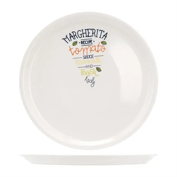 Nu Kopen HorecaTraders Pizzabord | Gedecoreerd| 30cm |Margarita