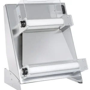 Meest Verkocht HorecaTraders Pizzadeegroller | Elektrische | Touch and go | HPDE & RVS | 58,5x43,5x(H)71,5cm
