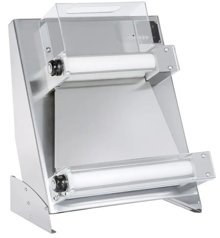 Meest Verkocht HorecaTraders Pizzadeegroller | Elektrische | Touch and go | HPDE & RVS | 58,5x43,5x(H)71,5cm