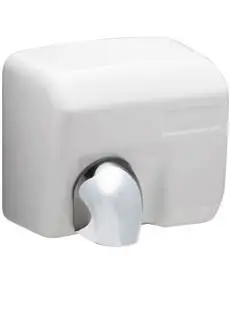 HorecaTraders Handdroger - 2400W - Wit Klassiek Koop Vandaag