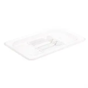 HorecaTraders Plastic gastronorm deksel 1/4 Betrouwbaar
