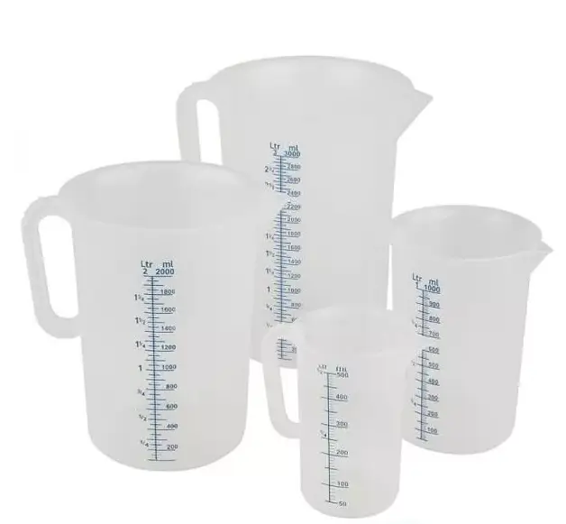 Dagaanbieding HorecaTraders Plastic Maatbeker | 5 Verschillende Formaten | 500ml tot 5000ml