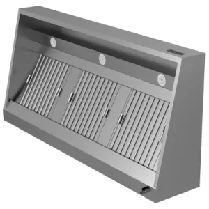 HorecaTradersPlug and Play Afzuigkap | RVS |300x70x54cm | Wandmodel Lage Kosten