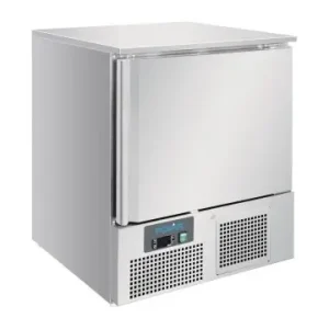 HorecaTraders Polar laagmodel vriezer | 140L | RVS | 82,9x68x70cm Betrouwbaar