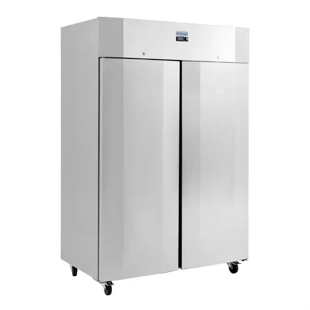 Polar Polar u-serie energiezuinige staande vriezer met dubbele deur | 1400L | 215x 140 x 81 cm Laatste Versie