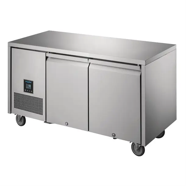Lage Kosten HorecaTraders Polar U-serie tweedeurs vrieswerkbank 267L