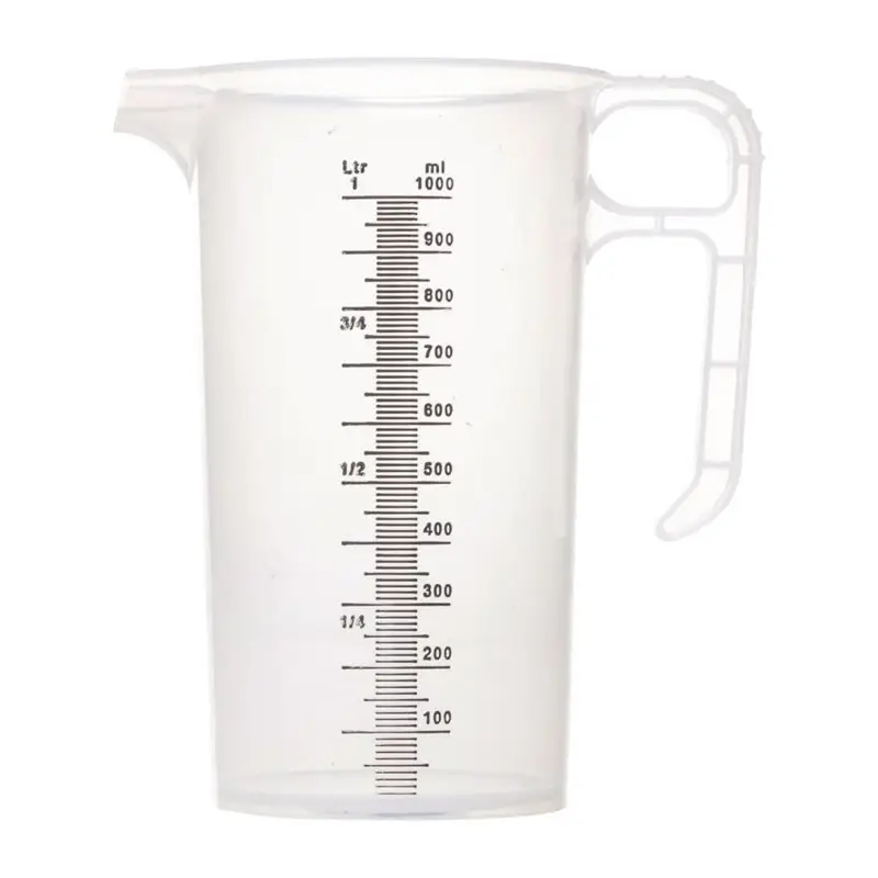 Vogue Polypropyleen Maatbeker 1000ml Favoriet