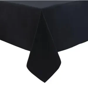 HorecaTraders Polyester Tafelkleed | Zwart | Klassiek | 4 formaten Voordeelprijs