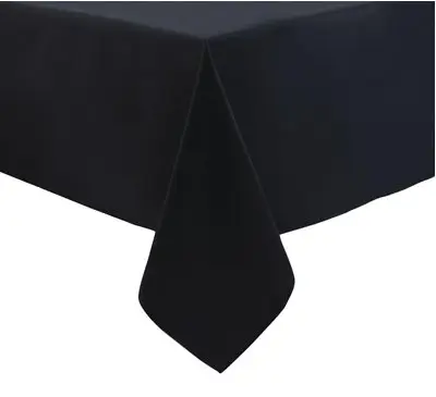 HorecaTraders Polyester Tafelkleed | Zwart | Klassiek | 4 formaten Voordeelprijs