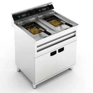 Express Levering Combisteel Staand Friteuse | 2X12L | 2X6KW