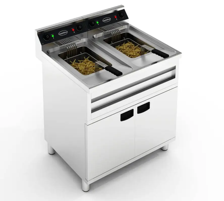 Express Levering Combisteel Staand Friteuse | 2X12L | 2X6KW