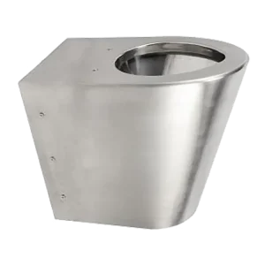 HorecaTraders staand toilet | RVS | 370 x 550 x(h)400 mm Uitverkoop