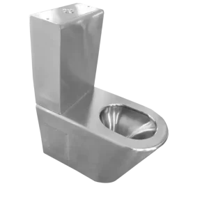 HorecaTraders staand toilet van RVS | B 370 x D 620 x H 790 mm Betrouwbaar