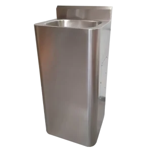 HorecaTraders Staande RVS Wastafel B 400 x D 350 x H 1000 mm Op = Op