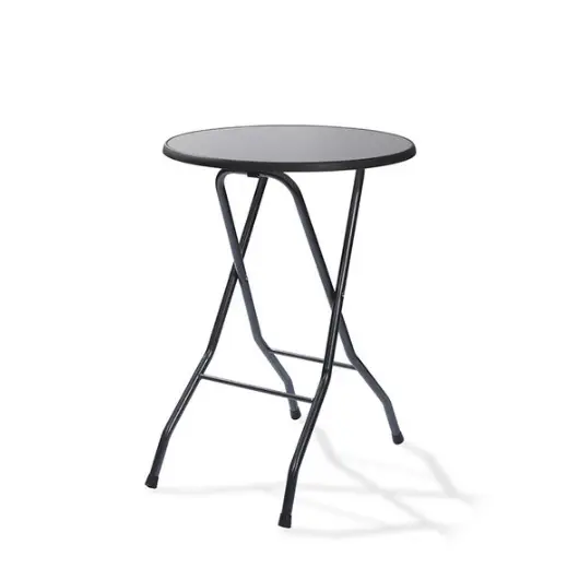 Meest Verkocht HorecaTraders Staantafel plus | Zwart | 85x85x109 cm